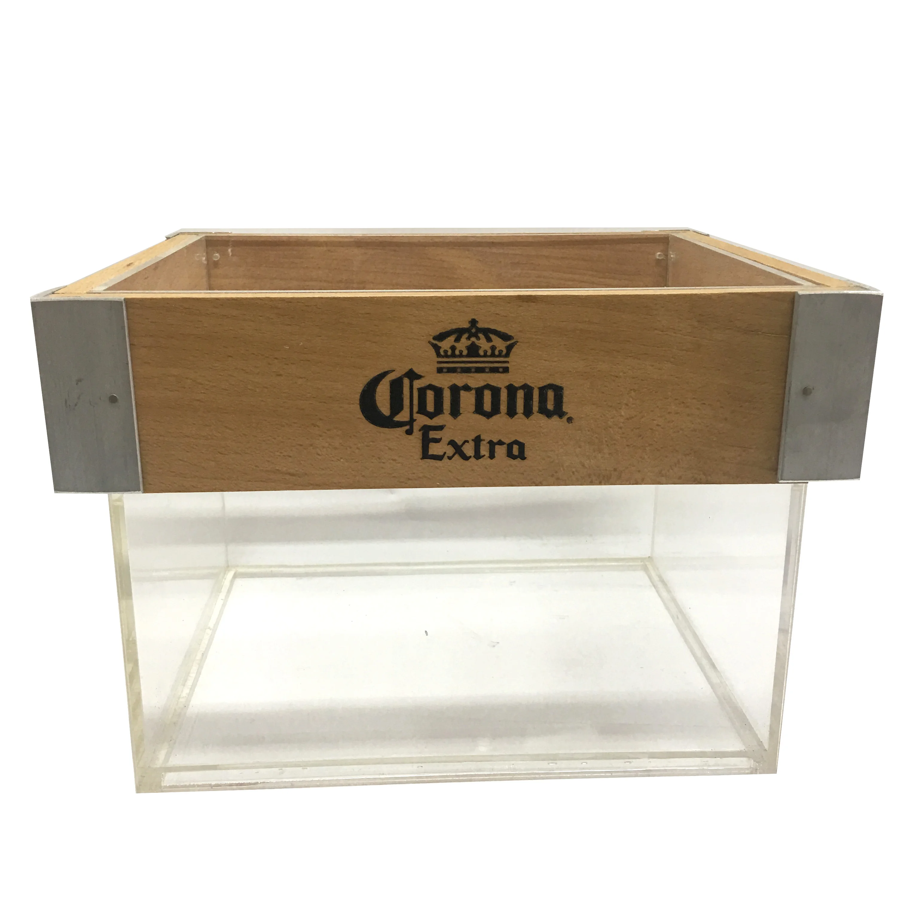 Corona Extra Small Wooden Ice Cube Bucket Buy Corona Extra Ice Bucket