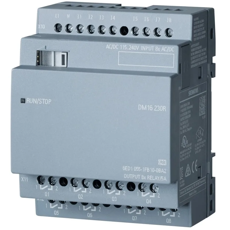 6ed1055-1mm00-0ba2 módulo de extensión 8 el 2 aq Siemens logo