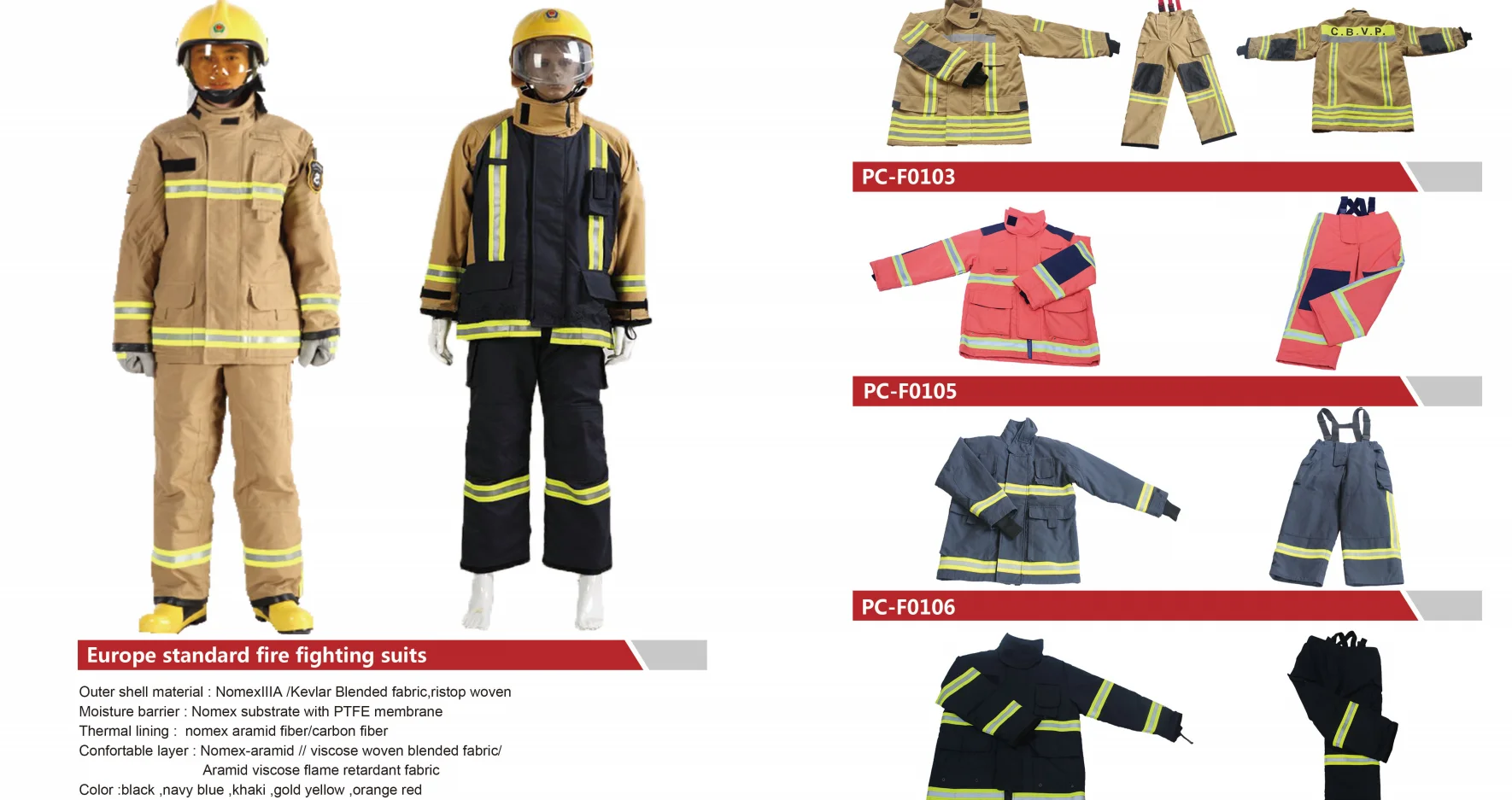 Full Protective Firefighters Fire Protective Clothing For Safely Buy