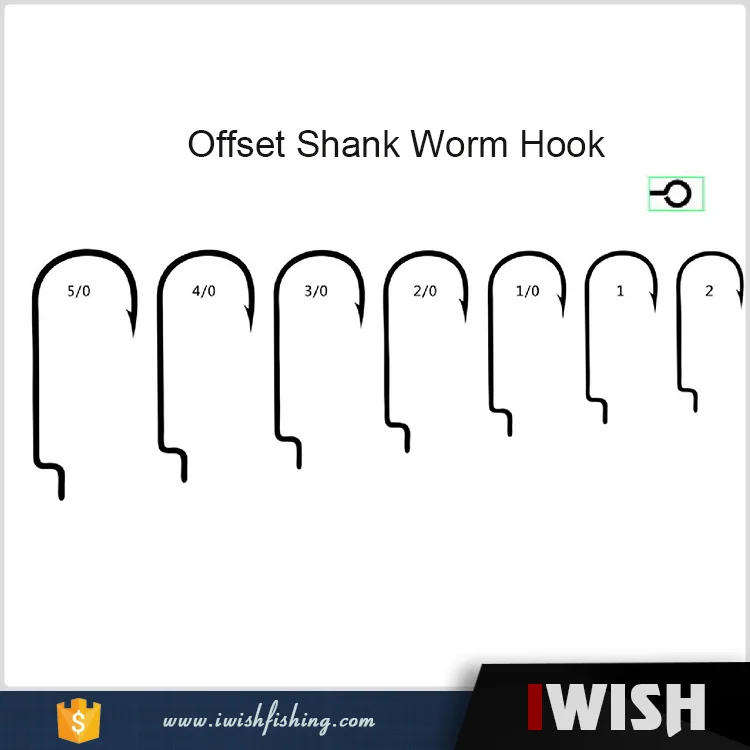 Bass Fishing Hook Size Chart