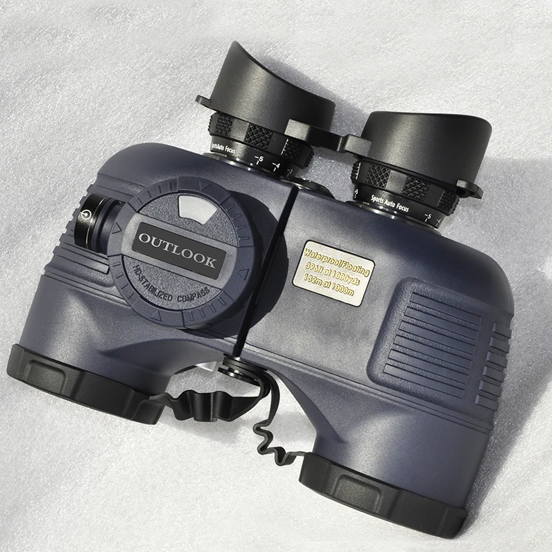 Best Waterproof Marine Binoculars 7x50 Full Metal With Compass Night