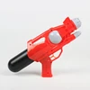 Red cool plastic revolver water gun for children
