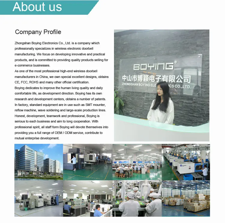 design alarm wireless doorbell