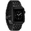 2018 New Luxury Black Silver 7 Links Solid Stainless Steel Metal Band for Apple Watch Strap Hoco iWatch Series 4 40mm 44mm Band