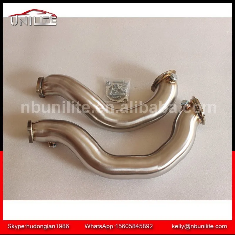 3" High Flow Exhaust Down Pipe Downpipe For B*mw E90 E91 E92 E82 E81
