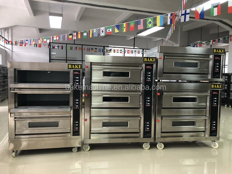 Commercial Electric High Temperature Oven Single Deck Two Trays Bread