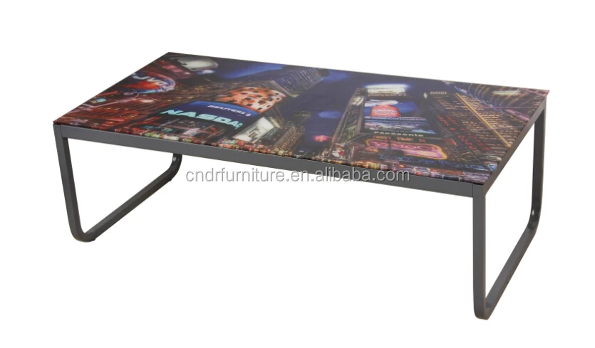 Tempered Printed Glass Coffee Table Computer Desk Print On Alibaba Com