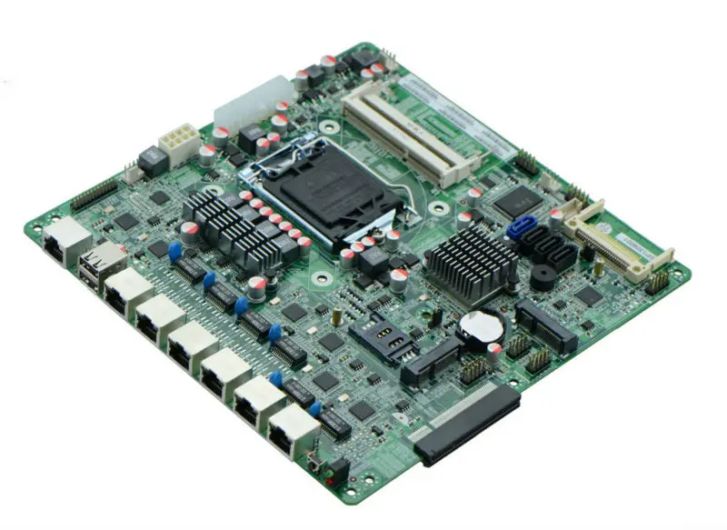 Intel H67/b75 Chipset Firewall Motherboard With 6 Intel 82583v 1000m