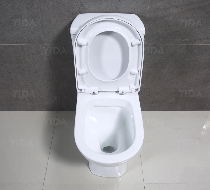 European style sanitary wares bathroom equipments washdown jet flushing wc toilet with bidet