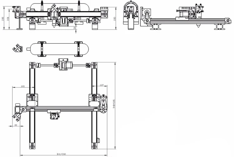 linear guide rail (8)