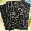 School Supplier Creative Notepad Student Diary Notepad Custom Logo A5 Spiral Coil Notebook