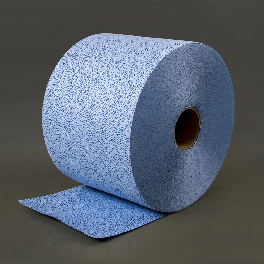 Meltblown Jumbo Roll Oil Absorbent Wipe Cloth Industrial Wipes Oil