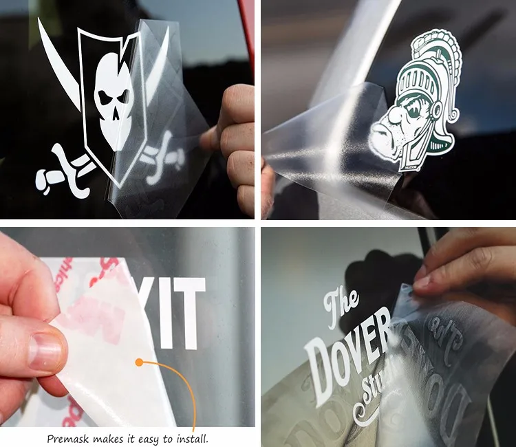 Custom Weatherproof Die Cut Self Adhesive Vinyl Lettering Car Decal By Evergrearter Buy Car