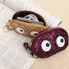 New glittering expressions purse Korean mini zipper multi-function ladies wallet
