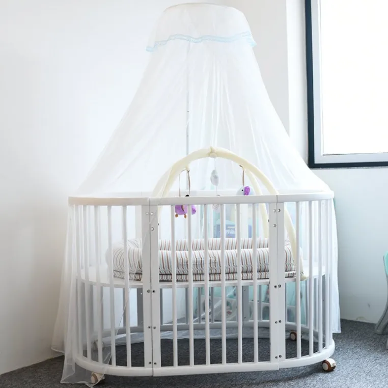 White Baby Mosquito Net For Crib Fs0124 - Buy Baby Bed ...