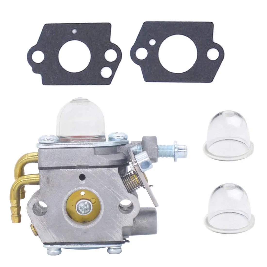 Atoparts Carburetor with Gasket Primer Bulb 308054001 for Homelite UT-21506 UT-21907 UT-21546 UT-21566 UT-21947 UT21967 26CC Edger String Trimmer Blower
