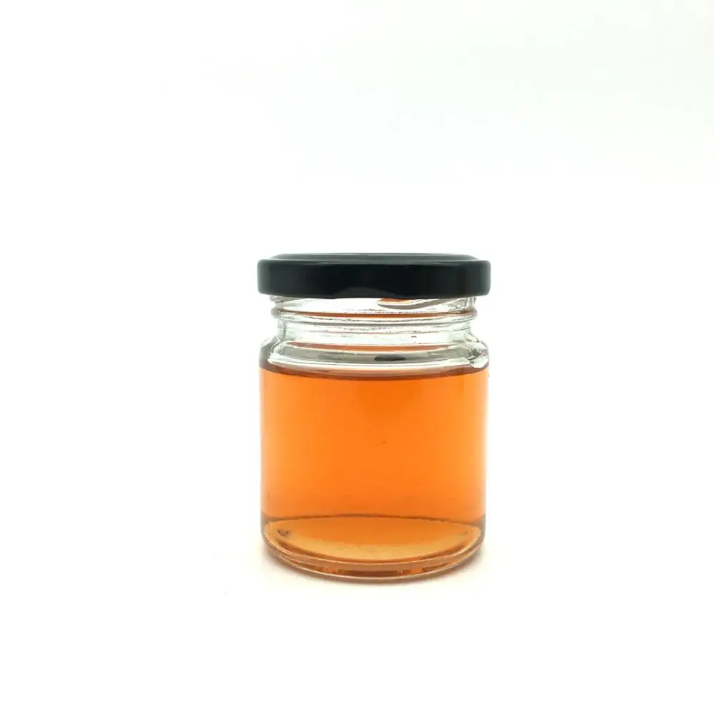 Small Honey Jars 80ml Round Glass Jam Jar 3oz For Honey Wholesale In