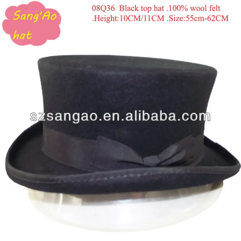 felt top hats wholesale