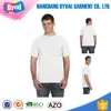 high quality bulk blank t-shirts Men's Lightweight white Tee 100% cotton tshirts OEM