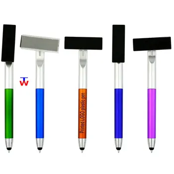 2018 Customized Office Supplies Fancy Printed Logo Plastic 2018 Customized Office Supplies Fancy Printed Logo Plastic Deformable Pen Stylus Clean Touch