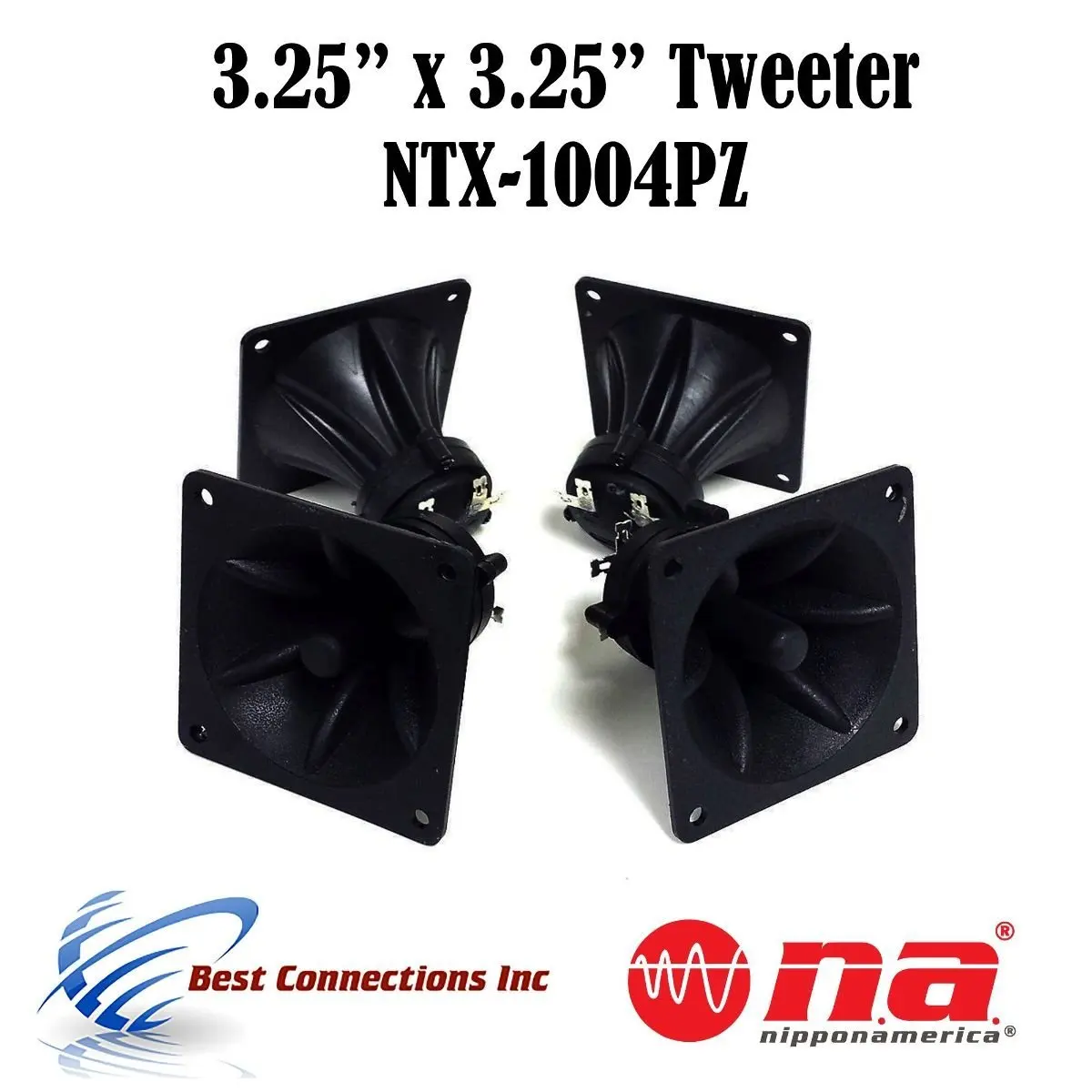 Voyz Super Bullet Dispersion Horn Piezo Tweeter 3.5 inch 400 Watts Max