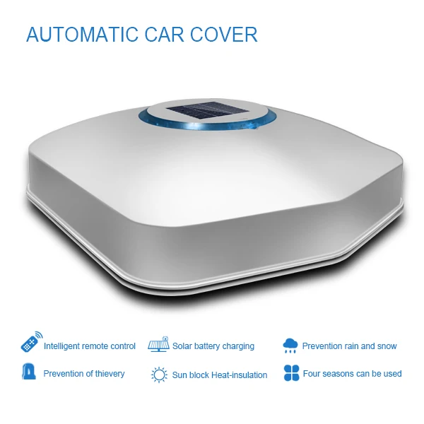 Sedan SUV Automatic Retractable Smart Electric Car Cover with Remote Control