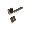 New square full brass interior door lock modern minimalist door handle CL-0321