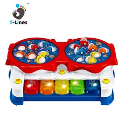 Electric magnetic toy kids fishing game with music.jpg