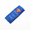 Wool coat printed labels polyester satin garment care label