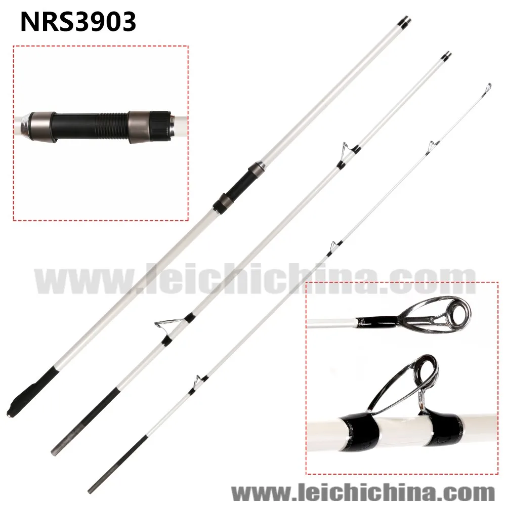 In Stock Blue 3.1diameter's Tip Fast Action Carbon Surf Fishing Rod