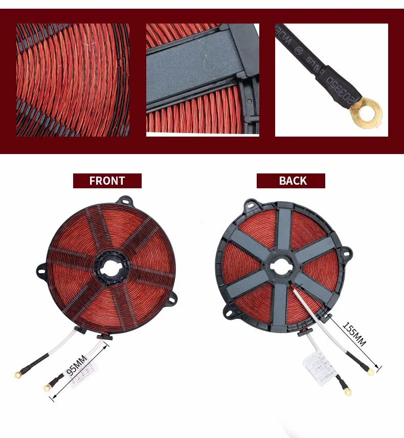 Induction Cooper Coil,Customize Induction Coils,Aluminum Cooker Coil