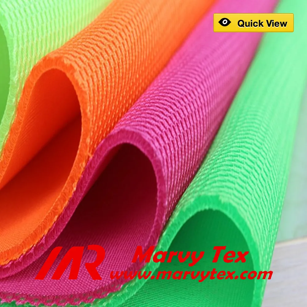 Polyester Microfiber Breathable Waterproof Sports Mesh Fabric For Air ...