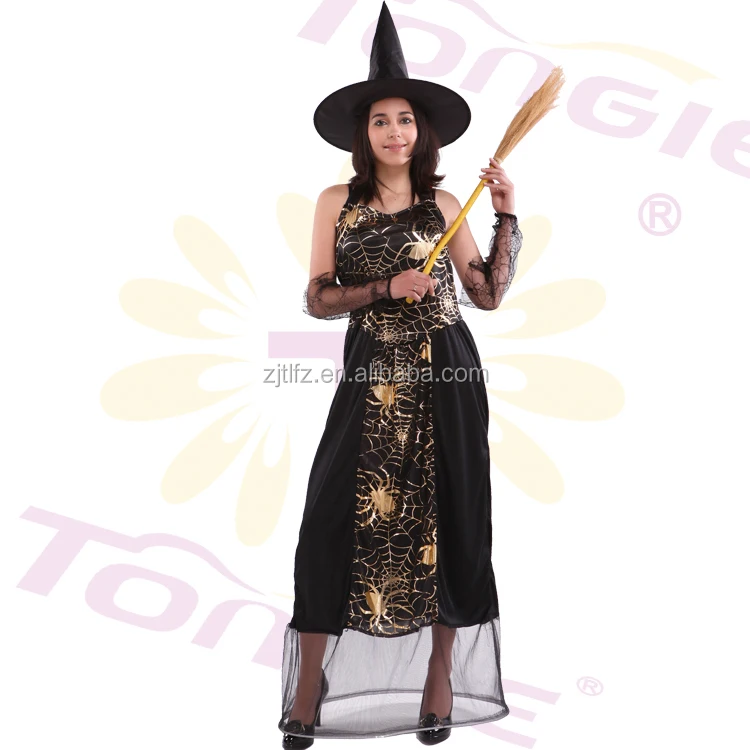 best selling halloween sexy black spider witch xxxxl fancy dress costume for women with oversleeve - Spider Witch Halloween Costume best selling halloween sexy black spider witch xxxxl fancy dress costume for women with oversleeve - Spider Witch Halloween Costume