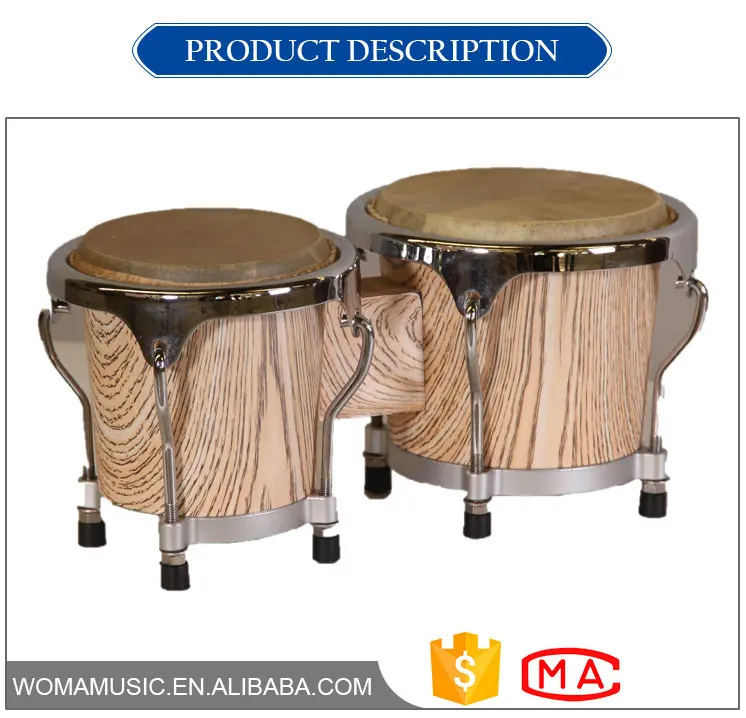 Remo CR-p780-00 Бонго Crown Percussion 7"-8.5". Мембранный барабан. Мини Бонго барабан. Бонго музыкальный инструмент.