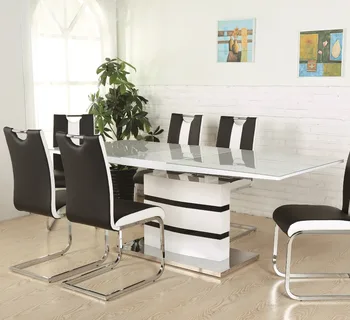 2018 El Más Nuevo Diseño Extensible Mesa De Comedor De Madera Con ... 2018 El Más Nuevo Diseño Extensible Mesa De Comedor De Madera Con ...