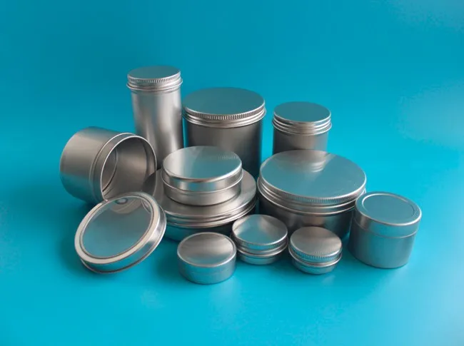 latest design wholesale empty round small aluminum cans