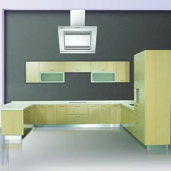 Design Sample Water Resistant Kitchen Cabinet With Microwave