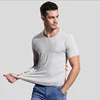 China Factory OEM O-Neck spandex Tshirts Blank T Shirts Bamboo Tshirts For Men