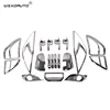 Chrome ABS For Mazda BT50 2012 High Quality Molding Covers 23pcs Sets Car Accessories Exterior Body kits