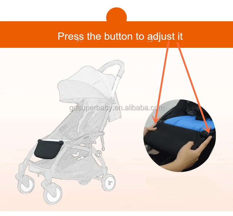 stroller footrest extension