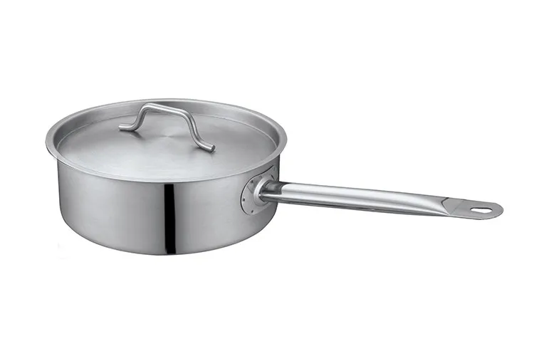 Available Stainless Steel Sauce Pot And Pan Set For Cooking With Lid