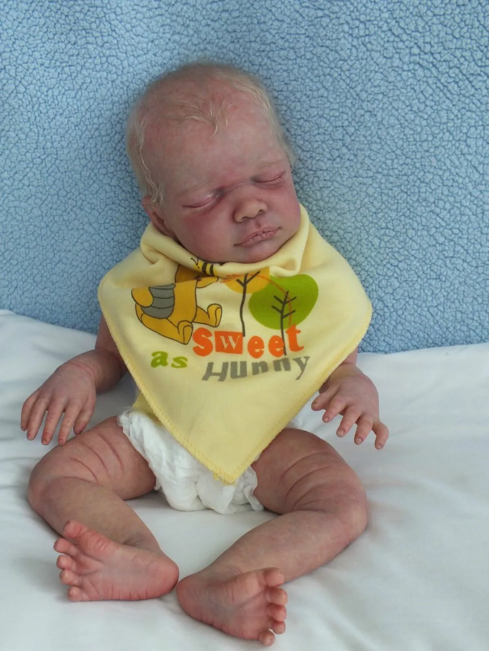 Rare limited edition SOLID SILICONE verson of Rio by Debbie authentic original reborn baby doll kit