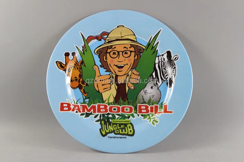 23cm Melamine Round Plate food safe