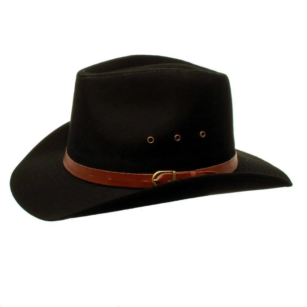 The Popular Mexican Men's Cheap Felt Cowboy Western Hat Qhat-1028 - Buy 