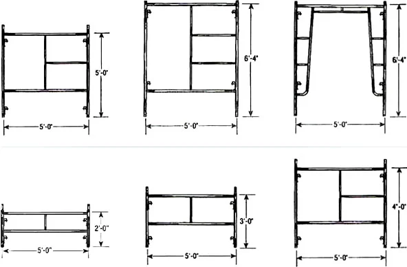 Construction Building Materials Frame Scaffolding Framework