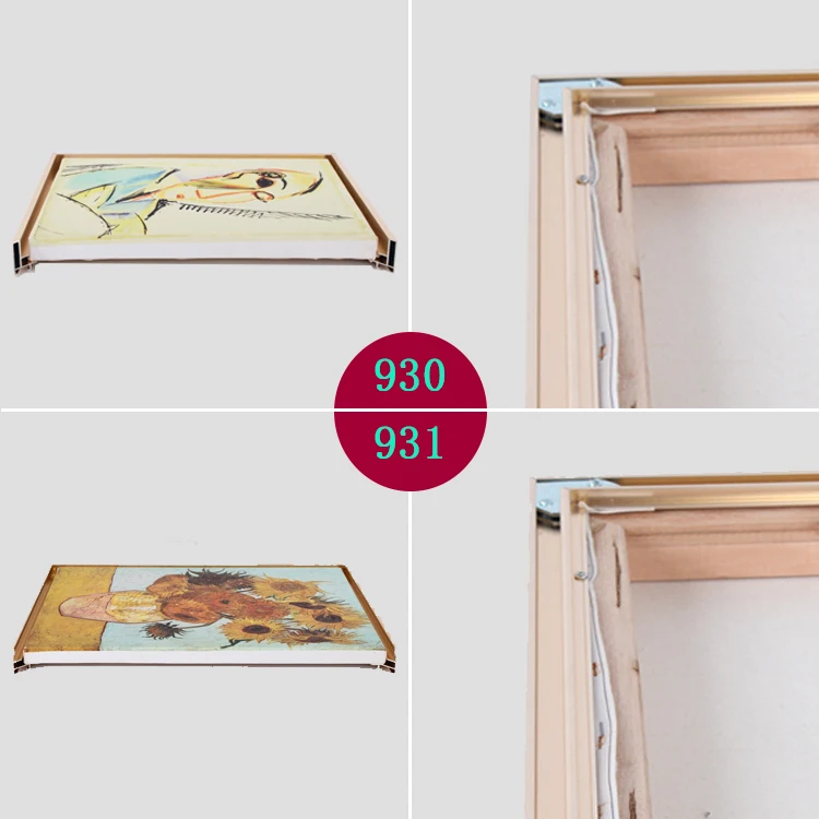 Modern Hanging 16x20 Black Metal Aluminum Floating Picture Frames Buy