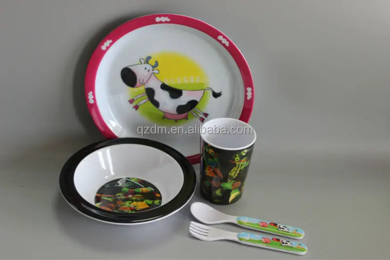 Children Melamine Dinner Set