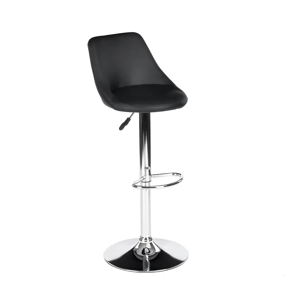 Buy Kitchen Rolling Counter Bar Stool Coavas Bonded Leather Beauty Salon Medical Massage Bar Chair Pu Leather Swivel Adjustable Hydraulic Dining Chair Spa Tattoo Metal Barstool With Foot Ring Black In Cheap Price