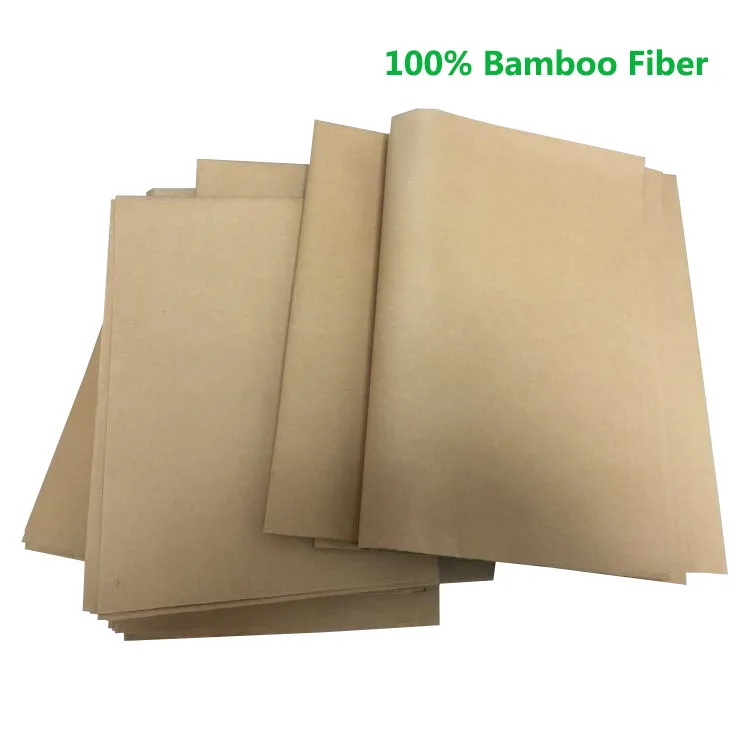 100 Sheets Recyclable Kraft Papers A4 Natural Recycled Brown Kraft Paper Card 160 GSM for Printing Writing Drawing Make Crafts Art DIY Gift Tags Greeting Card 