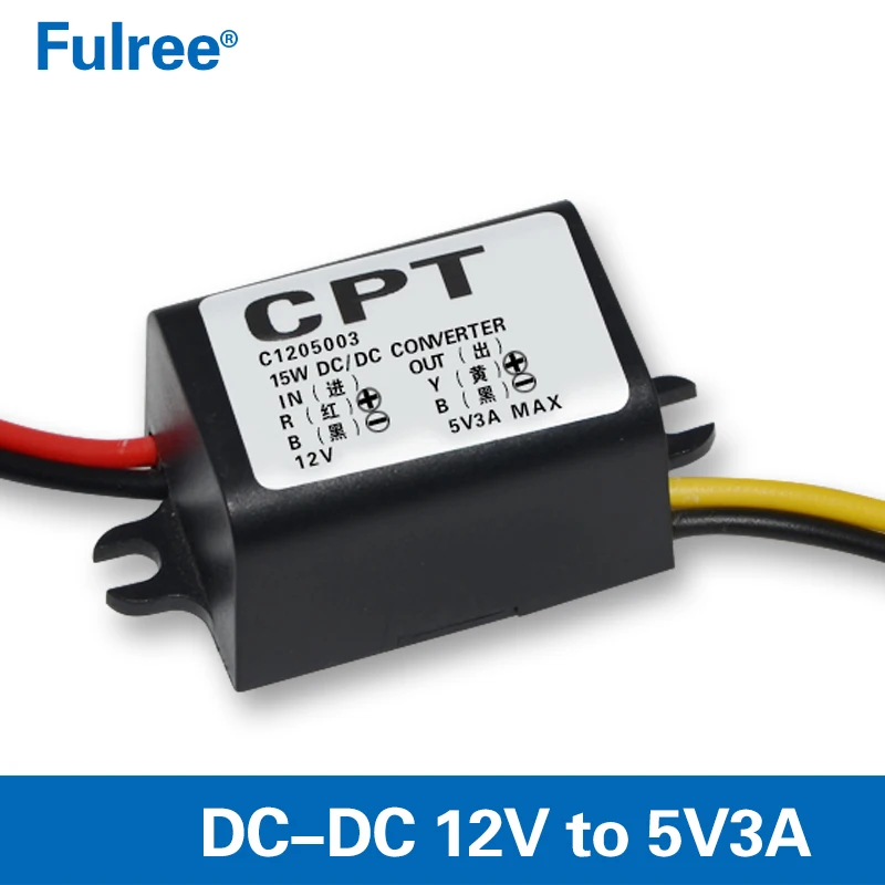 Waterproof Dc Dc Converter 12v Step Down To 3v 3a 15w Power Supply Module Buy 12v To 3v Dc Dc